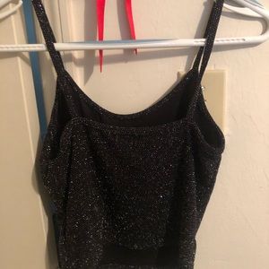Urban outfitters sparkly tank top